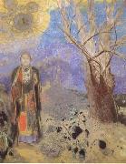 Odilon Redon, The Buddha (mk06)